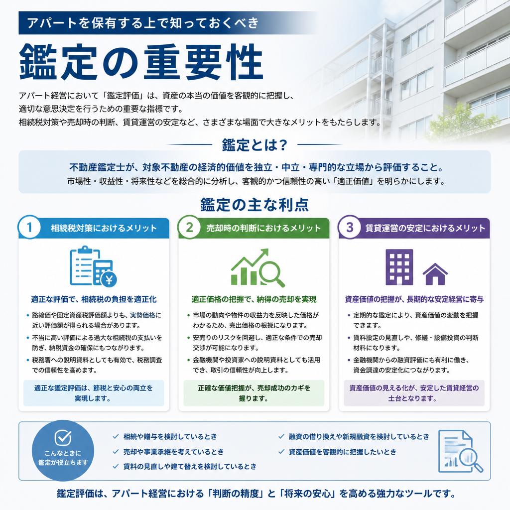アパート鑑定の必要性