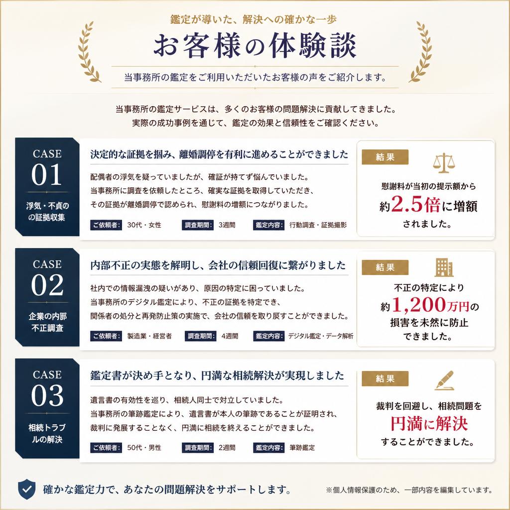 お客様の声