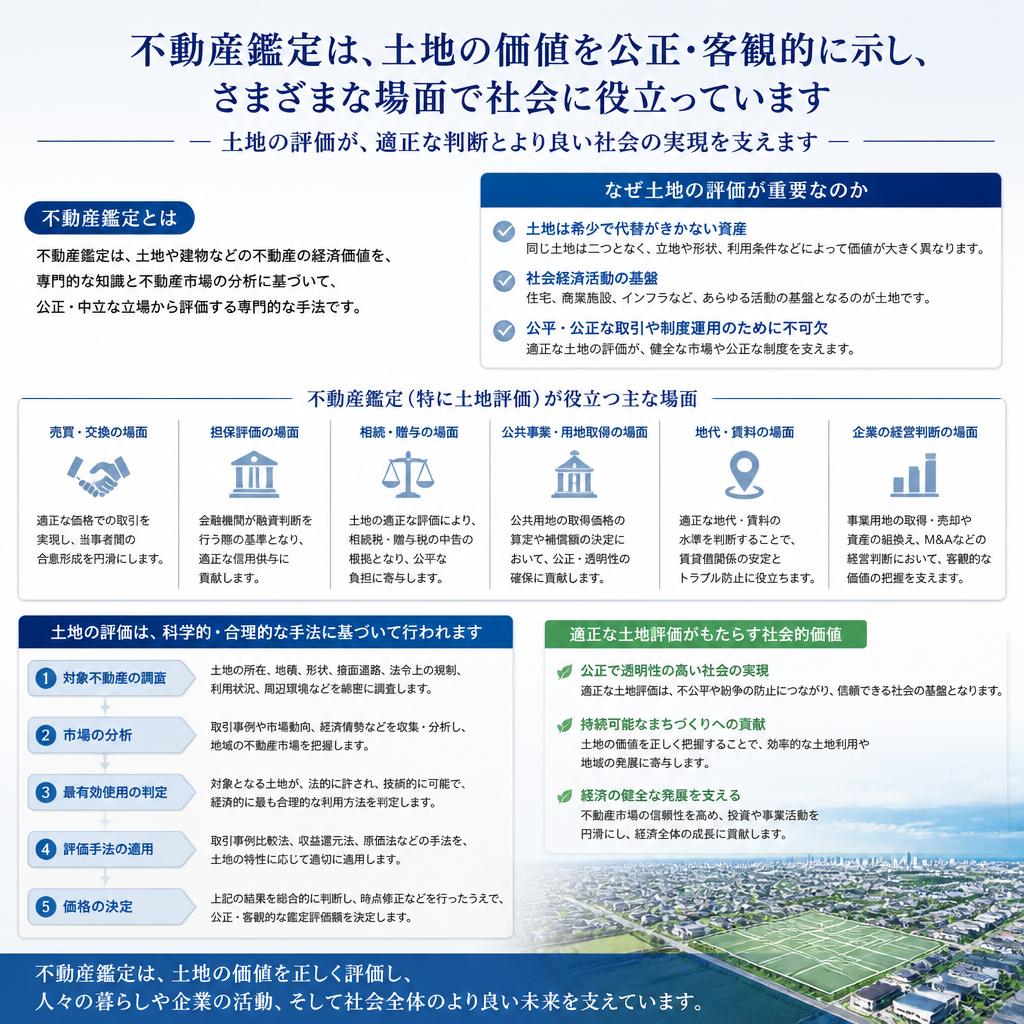 2. 不動産鑑定の役割とは？