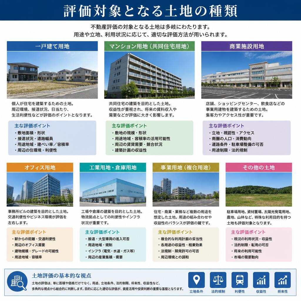 4. よくある土地の評価対象