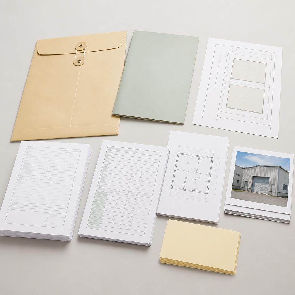 評価に必要な書類